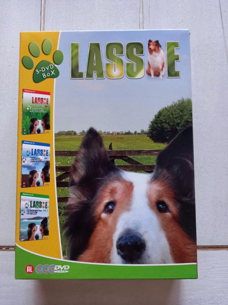 DVD box Lassie, Cd's en Dvd's, Dvd's | Kinderen en Jeugd, Alle leeftijden, Ophalen of Verzenden, Zo goed als nieuw