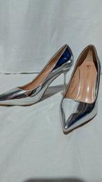 silver pumps, Kleding | Dames, Ophalen of Verzenden, Zo goed als nieuw, Overige kleuren