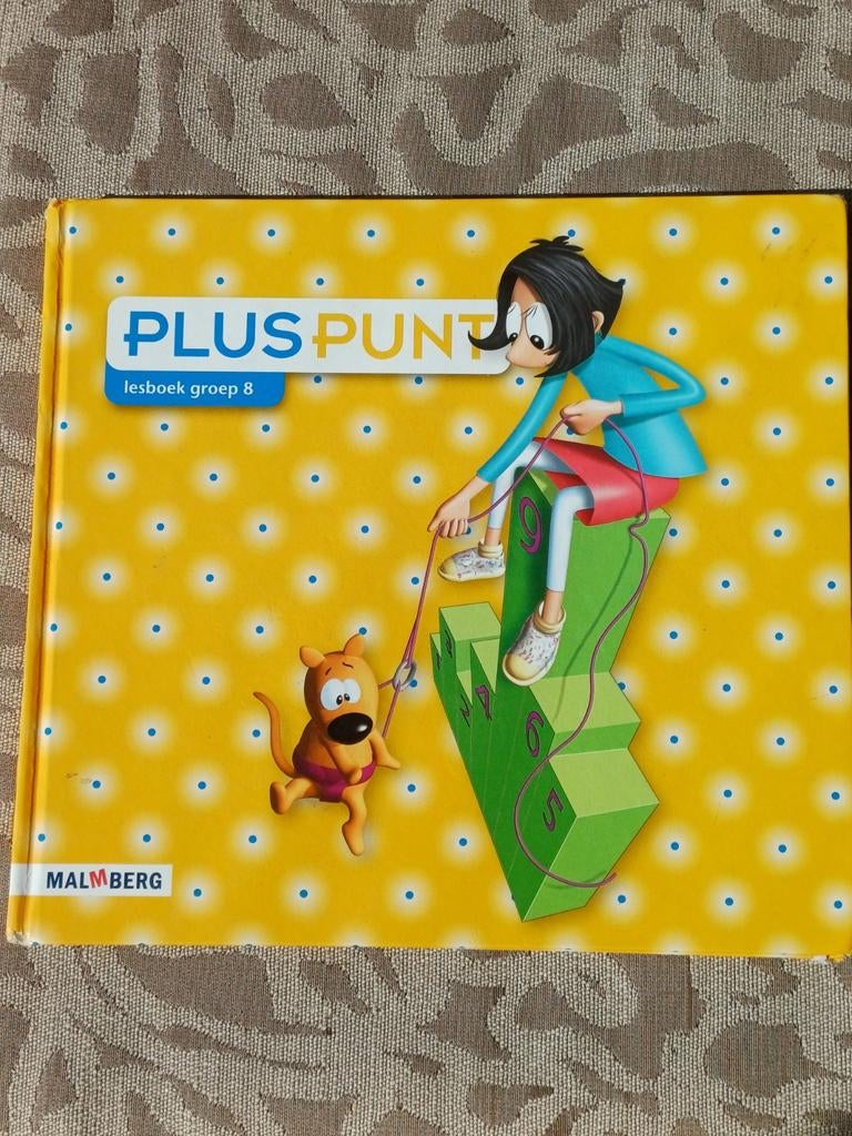 Pluspunt rekenen lesboek groep 8, Ophalen of Verzenden, Zo goed als nieuw, Overige niveaus, Malmberg