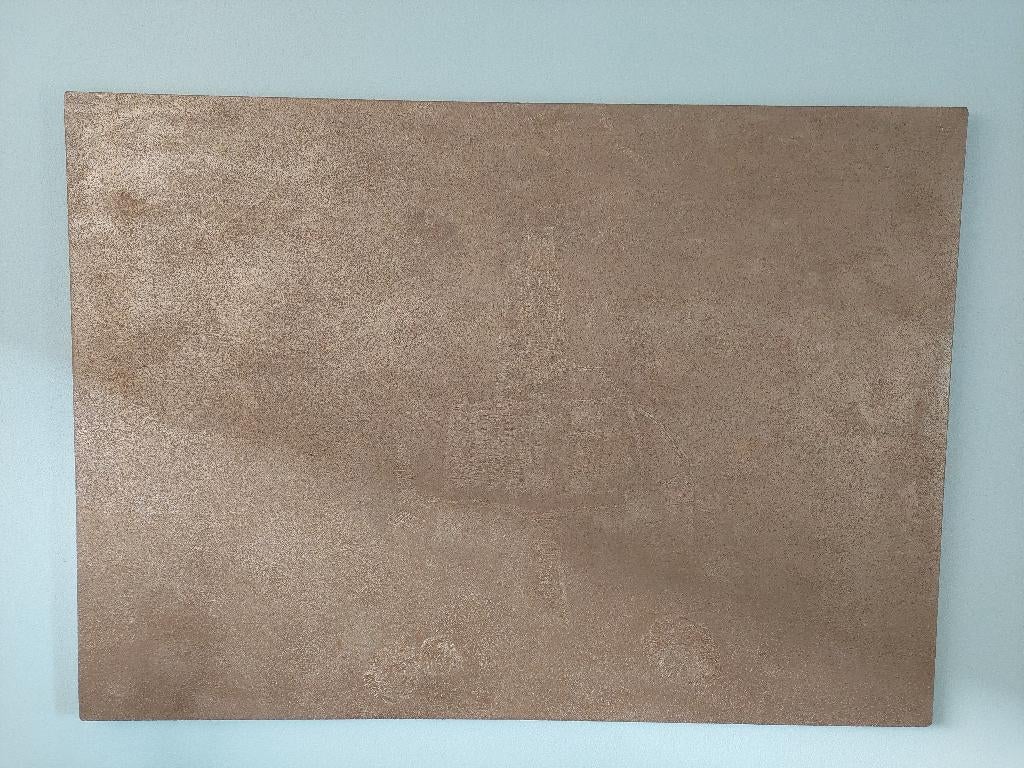 Schilderij XXL Koper Metallic, Antiek en Kunst, Kunst | Schilderijen | Klassiek, Ophalen