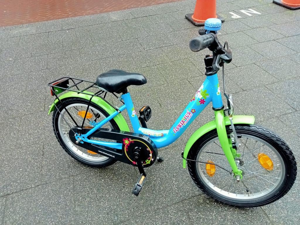 Zeer mooi 16 inch Bike For Fun kinderfietsje., Ophalen, Zo goed als nieuw, 16 tot 20 inch, Bike Fun