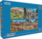 Gibsons - Call the Vet - 4x500 stukjes, Ophalen of Verzenden, 500 t/m 1500 stukjes, Nieuw, Legpuzzel
