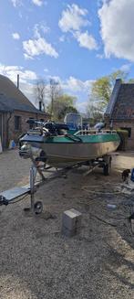 Complete aluminium visboot/snel boot yamaha Buster, Ophalen, Aluminium, 3 tot 6 meter, Buitenboordmotor