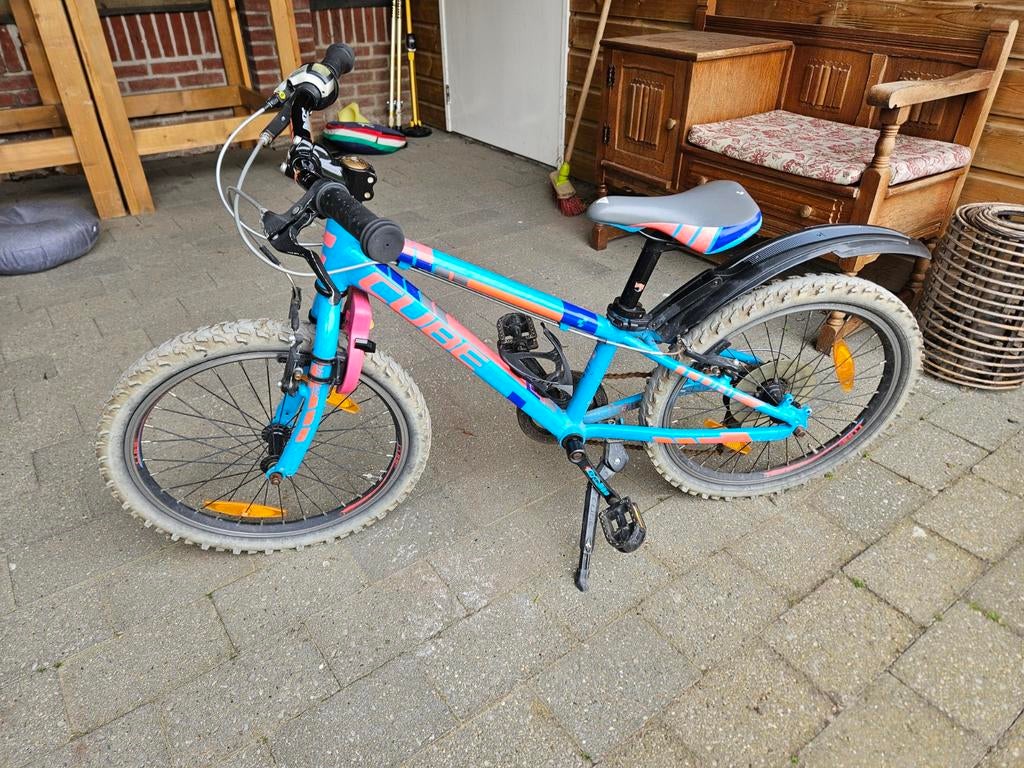 Cube meisjes Mountainbike 20 inch, Fietsen en Brommers, Fietsen | Meisjes, Ophalen, Gebruikt, Versnellingen, Cube