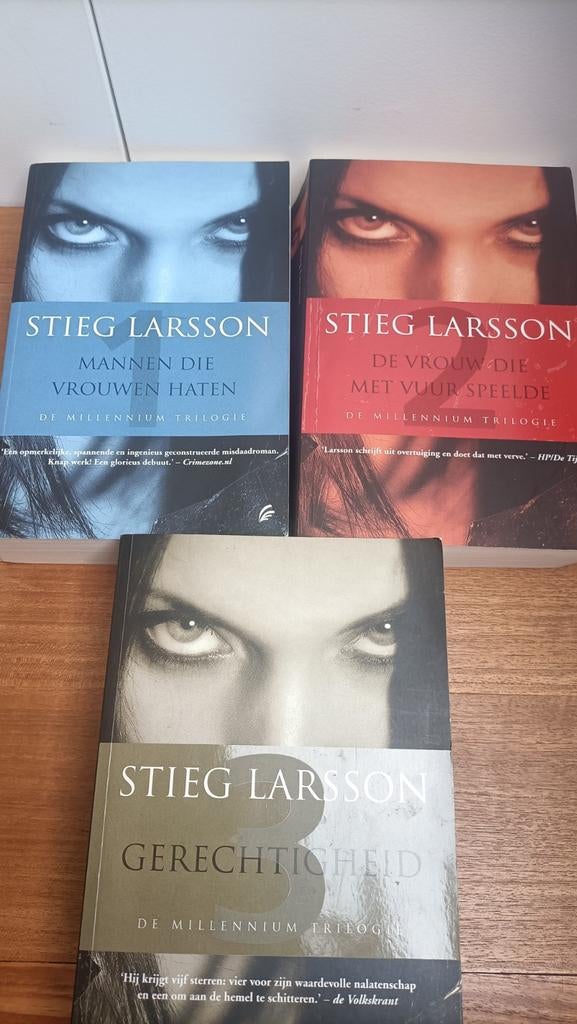 Stieg Larsson - trilogie, Scandinavië, Stieg Larsson, Ophalen, Gelezen