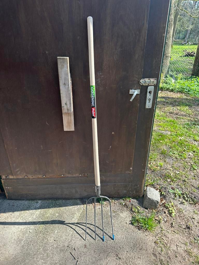 Polet mestvork / riek / hooivork  4 tands Nieuw, Tuin en Terras, Hand-tuingereedschap, Ophalen, Zo goed als nieuw