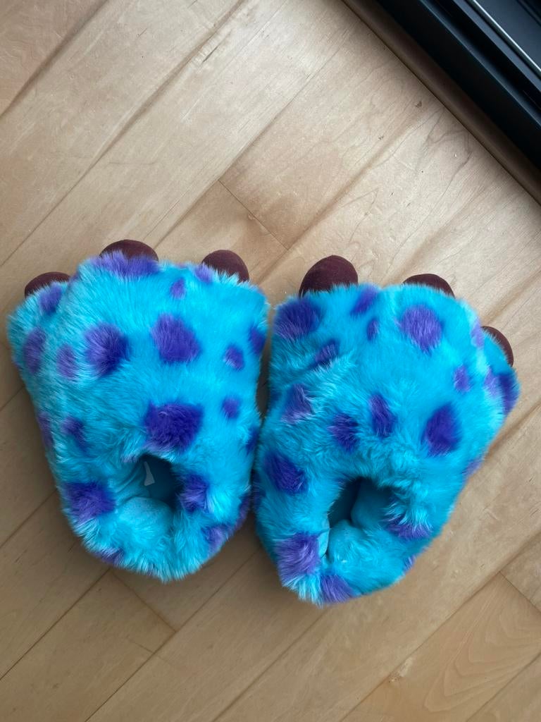 Originele Disney Parijs Monsters & Co pantoffels – als nieuw, Ophalen of Verzenden, Zo goed als nieuw