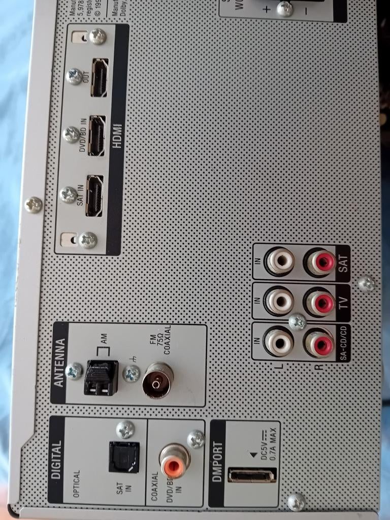 Sony reciver, Audio, Tv en Foto, Versterkers en Receivers, Ophalen, Gebruikt, Sony