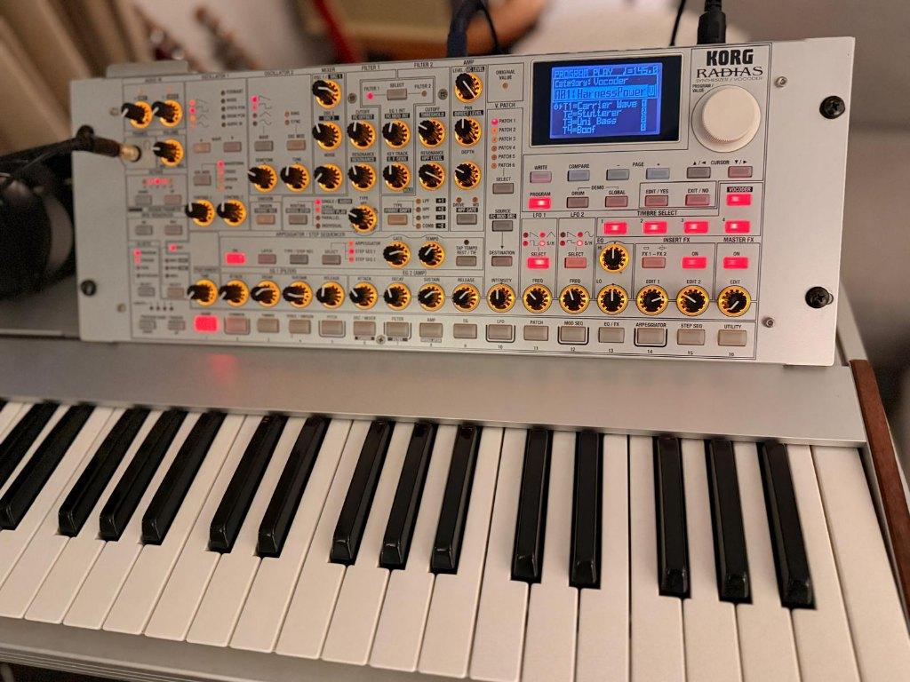 Korg Radias + keyboard, Ophalen, Gebruikt, 61 toetsen, Korg