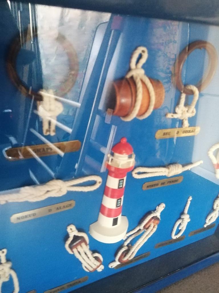 Mooie 3d showcase knopenbord mooie staat 44x34x4 cm, Schaalmodel, Motorboot of Zeilboot, Ophalen of Verzenden, Zo goed als nieuw