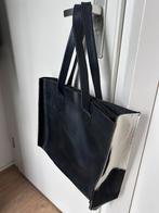Leren shopper tas koe, Ophalen of Verzenden, Zo goed als nieuw, Bruin, 30 cm of meer