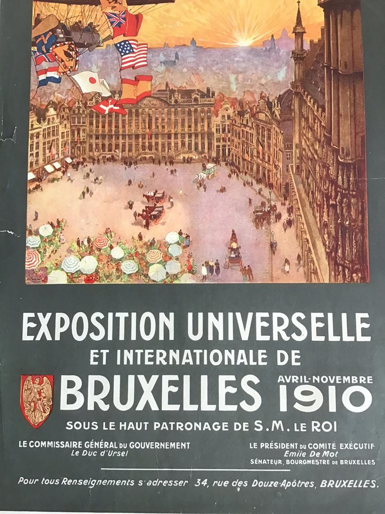 Exposition Universelle Bruxelles 1910, Ophalen of Verzenden, Zo goed als nieuw