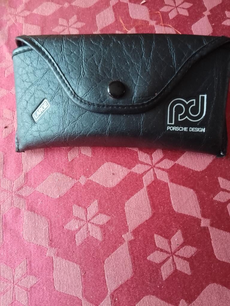 Origineele Porschezonbril met Porscheetui, Kleding | Heren, Ophalen of Verzenden, Zo goed als nieuw, Porsche