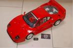 1:8 POCHER Ferrari F40 rosso corsa + vitrine UNIEK MOOI WRH, Hobby en Vrije tijd, Modelauto's | 1:5 tot 1:12, Ophalen, Zo goed als nieuw