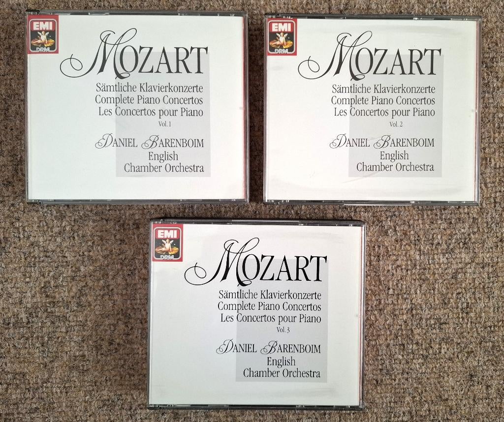 CD-Box 10 CD's - Mozart Complete Pianoconcerten, Cd's en Dvd's, Cd's | Klassiek, Verzenden, Boxset, Zo goed als nieuw, Classicisme