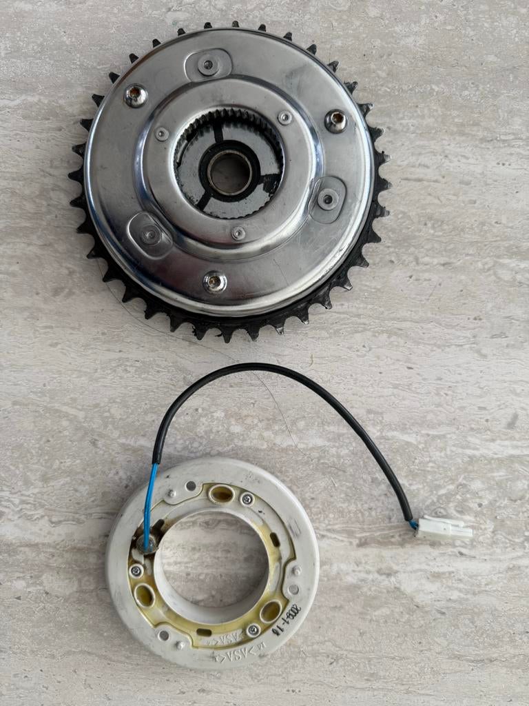 Tandwiel set met krachtsensor Giant Twist, Fietsen en Brommers, Ophalen of Verzenden, Gebruikt