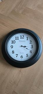 Westminster Clock Company Wandklok - Zwart, 53,5cm, Huis en Inrichting, Ophalen, Gebruikt, Analoog, Wandklok