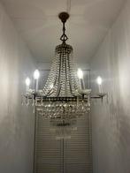 Prachtige Antieke Kroonluchter, Huis en Inrichting, Ophalen, Gebruikt, Glas
