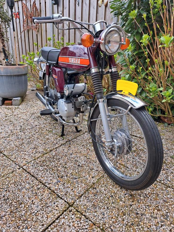 Yamaha Fs1 1974, nagenoeg origineel en in topstaat!, Fietsen en Brommers, Brommers | Oldtimers, Yamaha, Ophalen of Verzenden