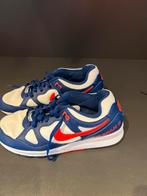 Nike Air Span II Sneakers - Blauw, Wit, Rood, Ophalen of Verzenden, Gedragen, Blauw, Sneakers of Gympen