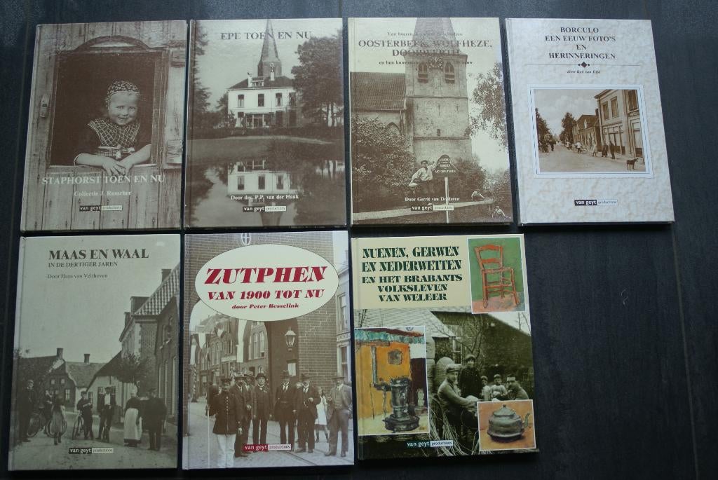 STREEK-BOEKEN...OA Staphorst -Borculo - Zutphen - Oosterbeek, Ophalen of Verzenden, Zo goed als nieuw, Gelderland