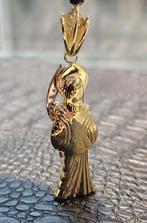Prachtige Santa Muerte 14k hanger, Ophalen of Verzenden, Nieuw, Goud, Goud