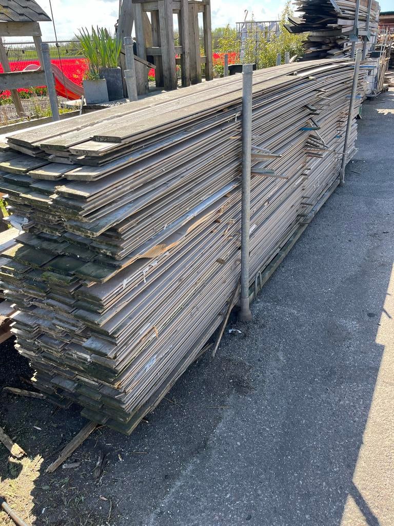 Schutting planken 5.40m lang, 12cm hoog, 16mm dik, Nieuw, Rvwerkt@gmail.com, Ophalen of Verzenden, RV werkt