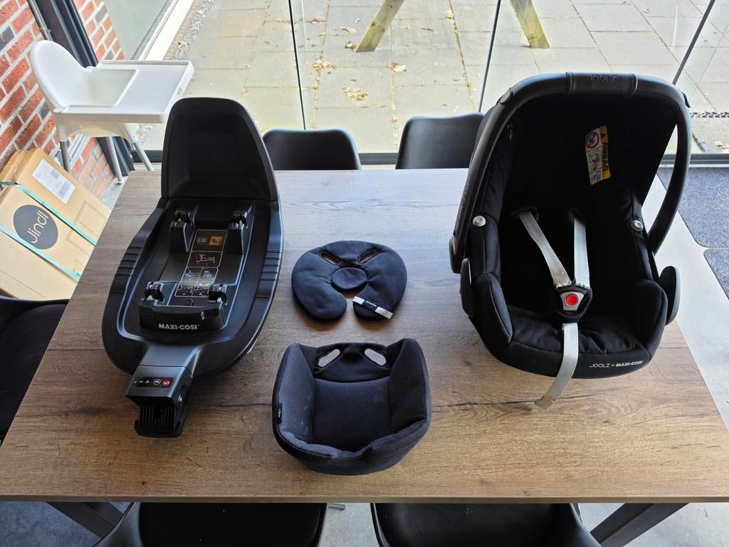 Maxi-Cosi x Joolz autostoeltje met Isofix base, Ophalen, Gebruikt, Isofix, 0 t/m 13 kg