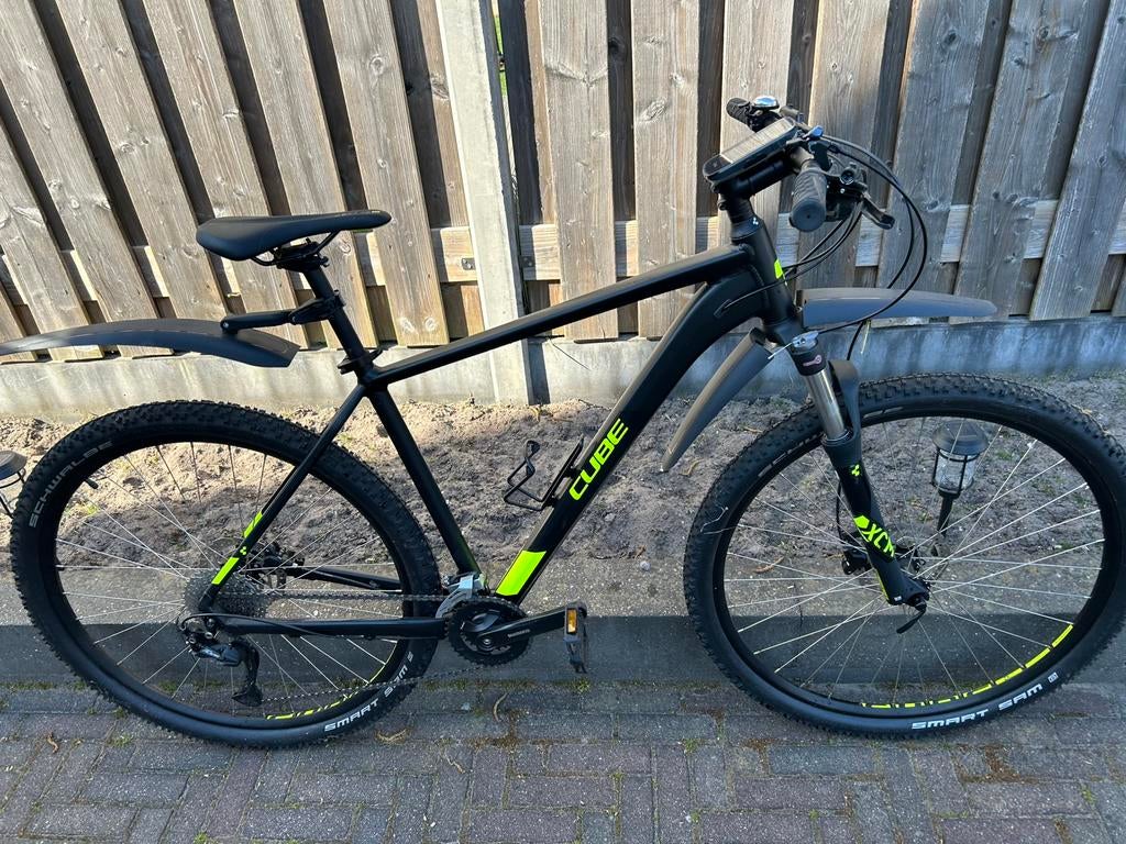 Cube alivio afgemonteerd, Hardtail, Heren, Zo goed als nieuw, Schijfrem