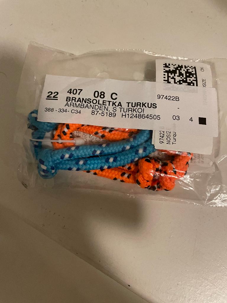 Armbandjes kind oranje turqoise nieuw H&M, Kinderen en Baby's, Kindermode-accessoires, Ophalen of Verzenden, Nieuw, H&M