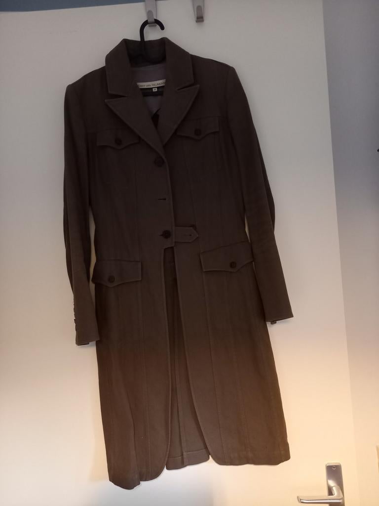 Pauw Koetsiersjas 38 erny reymersdaal, Kleding | Dames, Maat 38/40 (M), Bruin, Ophalen of Verzenden, Zo goed als nieuw