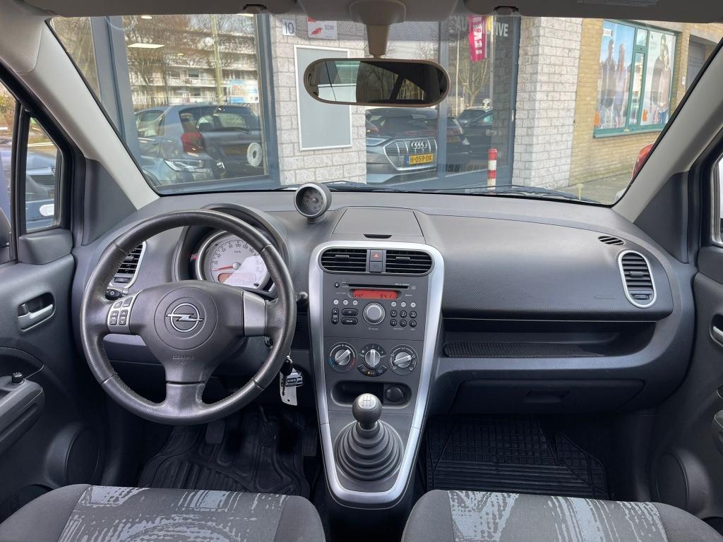 Opel Agila 1.0 Edition Airco 1ste eigenaar NAP (bj 2012), Auto's, Euro 5, Gebruikt, 31 €/maand, Origineel Nederlands
