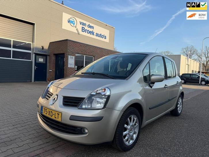 Renault Modus 1.6-16V Dynamique AUTOMAAT / CLIMA/PANODAK/PDC, Auto's, Renault, Te koop, Modus, ABS, Airbags, Airconditioning, Bochtverlichting