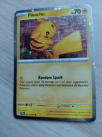 Pikachu 051/162, Ophalen of Verzenden, Nieuw, Losse kaart