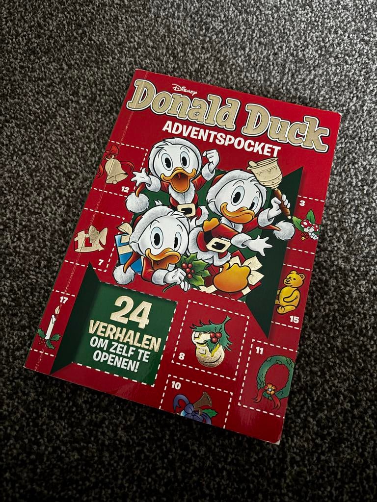 Donald Duck Adventspocket - 24 Verhalen om zelf te openen!, Ophalen of Verzenden, Nieuw, Prentenboek
