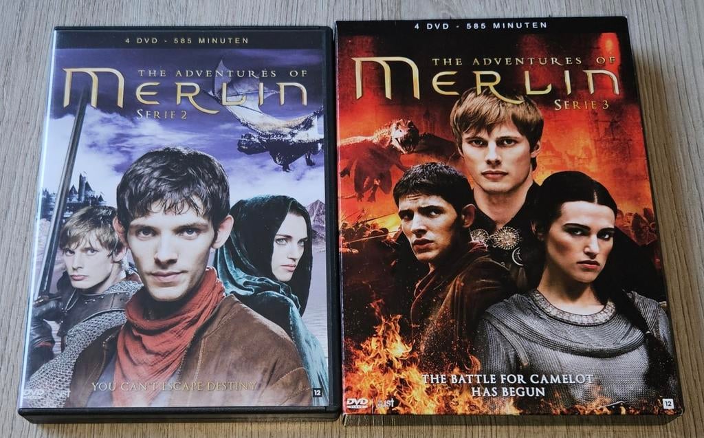 The Adventures of Merlin - Seizoen 2 en 3 - DVD, Ophalen of Verzenden