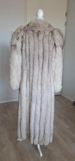 Bontjas Blauwvos Maat M/L, Kleding | Dames, Jassen | Winter, Ophalen of Verzenden, Gedragen, Maat 38/40 (M), Overige kleuren