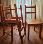 IKEA IVAR set van 2 of 4 eetkamer stoelen, Ophalen, Gebruikt, Bruin, Vier