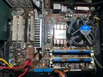 Asus P5KPL/1600 / Intel C2Q-Q8400 / 4GB DDR2 setje, Computers en Software, Moederborden, Gebruikt, Ophalen of Verzenden, DDR2