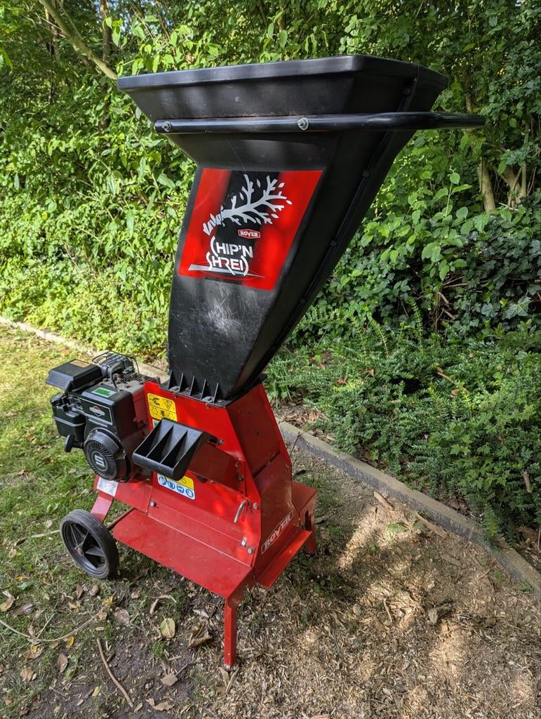 Rover Chip & Shred Takken Hakselaar / Versnipperaar, Tuin en Terras, Hakselaars, Ophalen, Gebruikt, Benzine, Rover