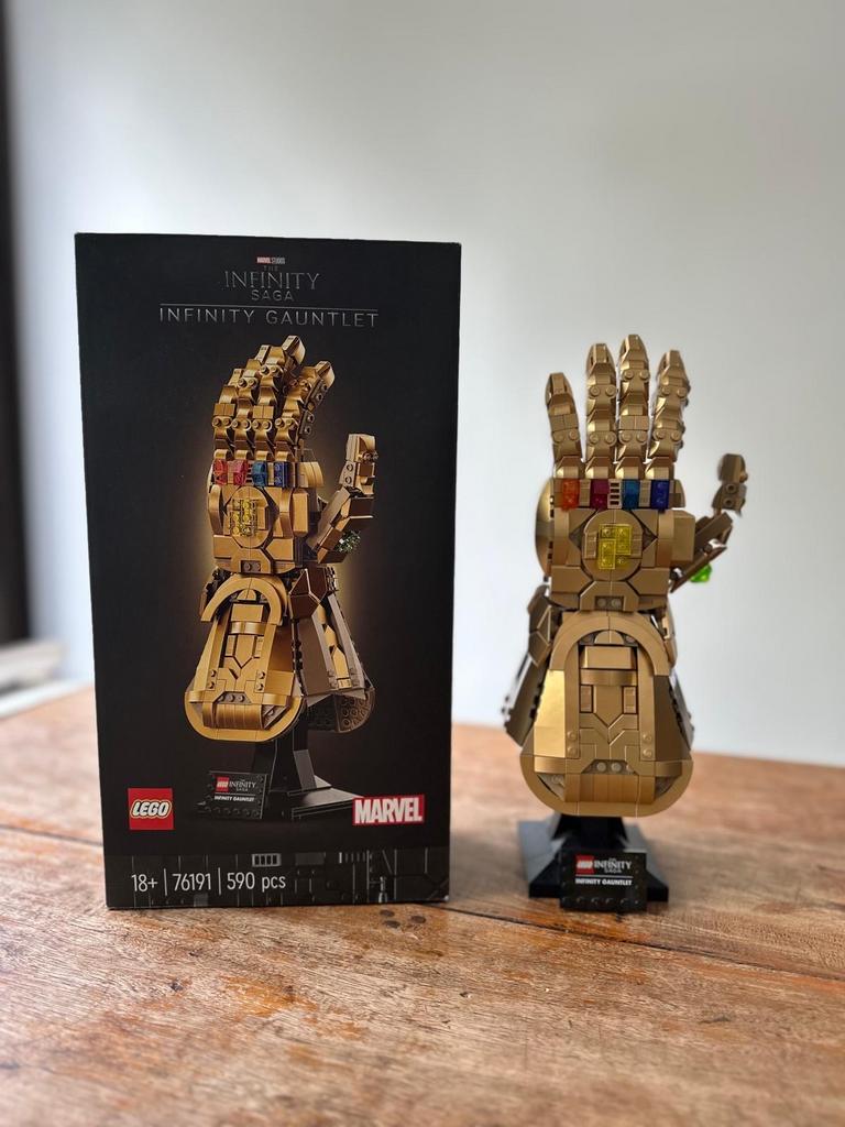 LEGO Marvel Infinity Gauntlet 76191 - Thanos Handschoen, Marvel, Lego, Ophalen of Verzenden, Zo goed als nieuw