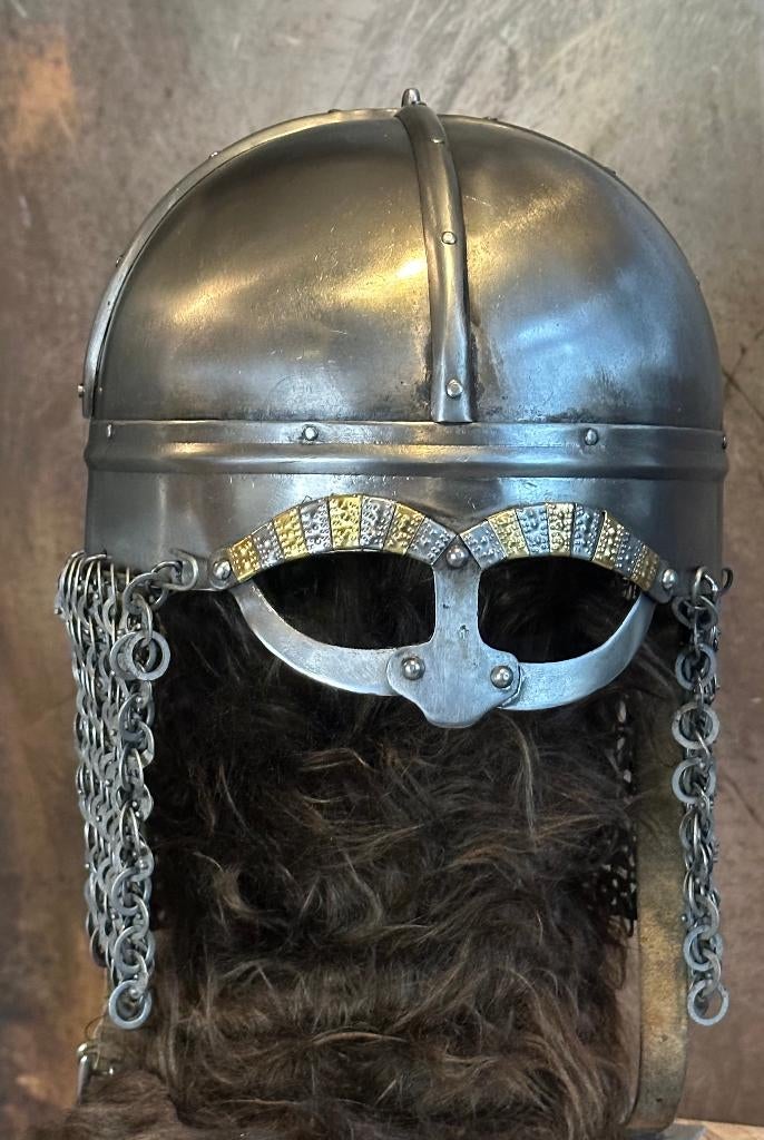larp, viking, helm, kinderhelm, brilhelm, ridder, Ophalen of Verzenden, Nieuw, Accessoires
