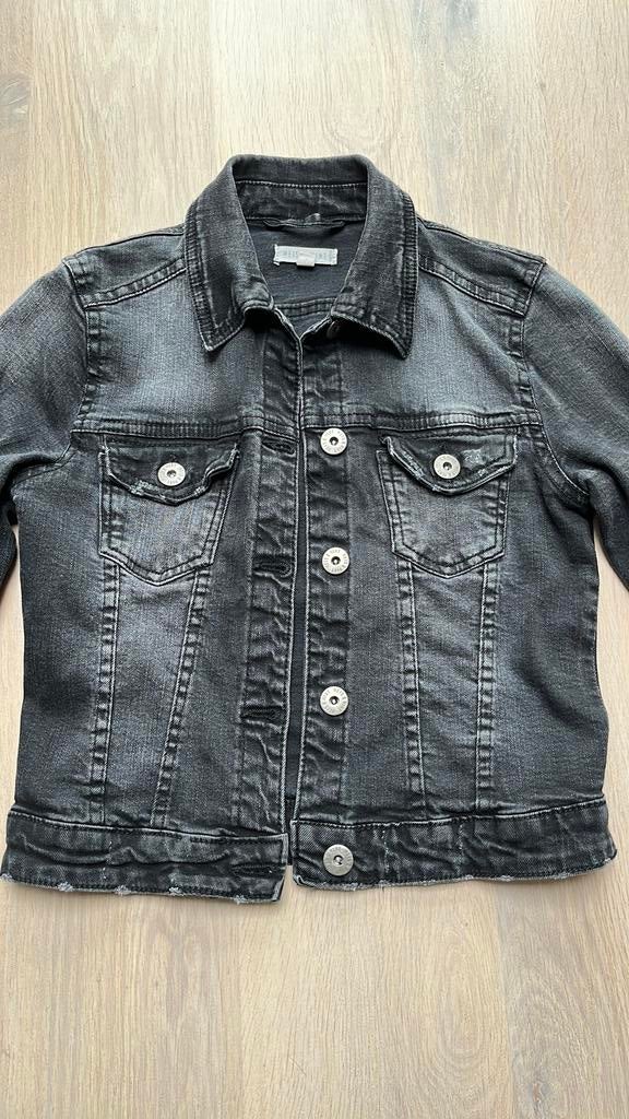 Spijkerjasje maat 158, Ophalen of Verzenden, Zo goed als nieuw, Meisje, Jas