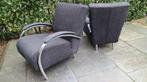 Molinari Accademia fauteuils., 75 tot 100 cm, Zo goed als nieuw, Stof, 50 tot 75 cm