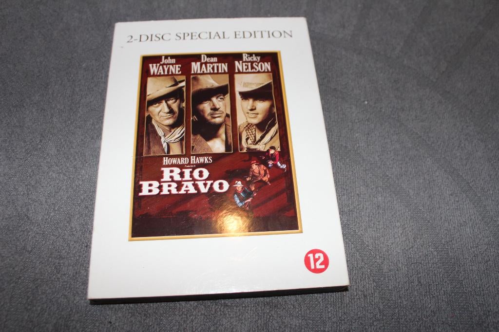 DVD Rio Bravo, Gebruikt, Ophalen of Verzenden, 1940 tot 1960, Actie en Avontuur
