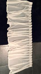 Vitrage beige/creme, Crème, Ophalen of Verzenden, Zo goed als nieuw, 200 cm of meer