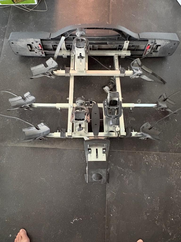 Gratis ophalen Fietsdrager - Twinny load Ergo CK, Auto diversen, Fietsendragers, Ophalen, 2 fietsen, Gebruikt, Trekhaakdrager