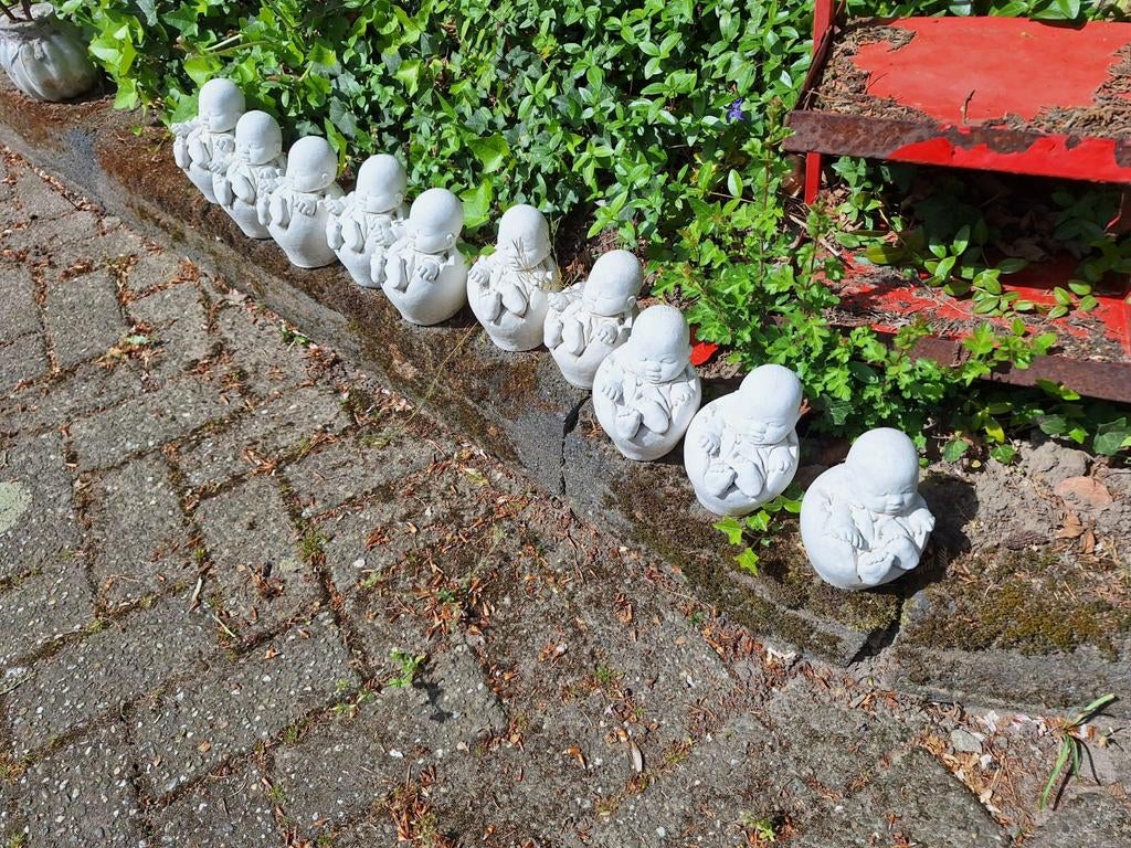 Te koop 10 stuks hoofd beelden, Tuin en Terras, Ophalen of Verzenden