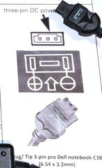 Dell 09834T ADP-50SB 4329U 19V 2.64A 50W Adapter oplader, Ophalen of Verzenden, Zo goed als nieuw, Dell