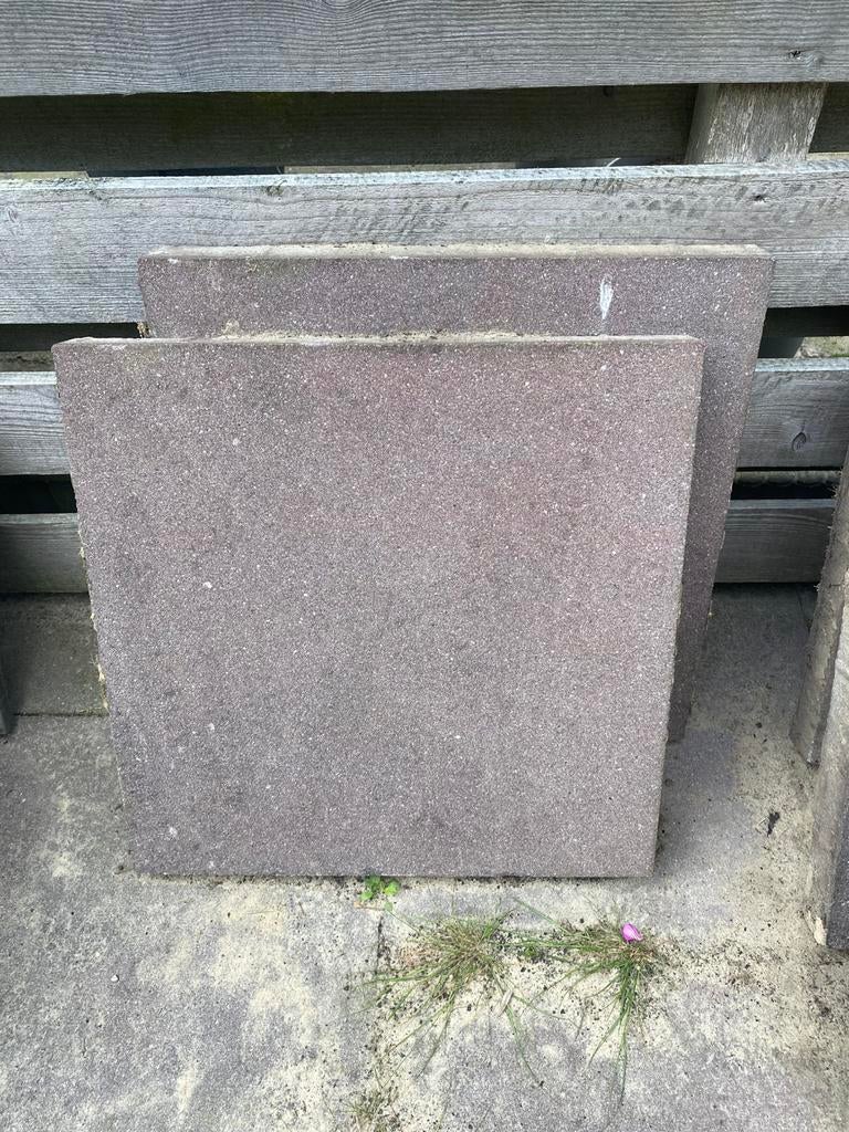 Gratis afhalen! 60x60 terras tegels (vanaf 15 stuks), Tuin en Terras, Tegels en Klinkers, Gebruikt, Terrastegels, Beton, 10 m² of meer